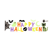 Glow-in-the-dark raamstickers Window-Glow - Happy Halloween - Stickers en stickersets Legami - In den Olifant