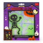 Glow-in-the-dark raamstickers Window-Glow - Skelet - Stickers en stickersets Legami - In den Olifant