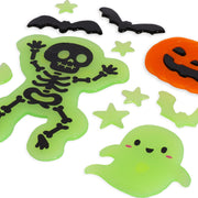 Glow-in-the-dark raamstickers Window-Glow - Skelet - Stickers en stickersets Legami - In den Olifant