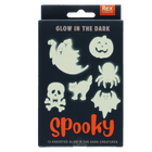 Glow in the dark stick - on shapes - Spooky - set van 12 - Muurdecoratie REX London - In den Olifant