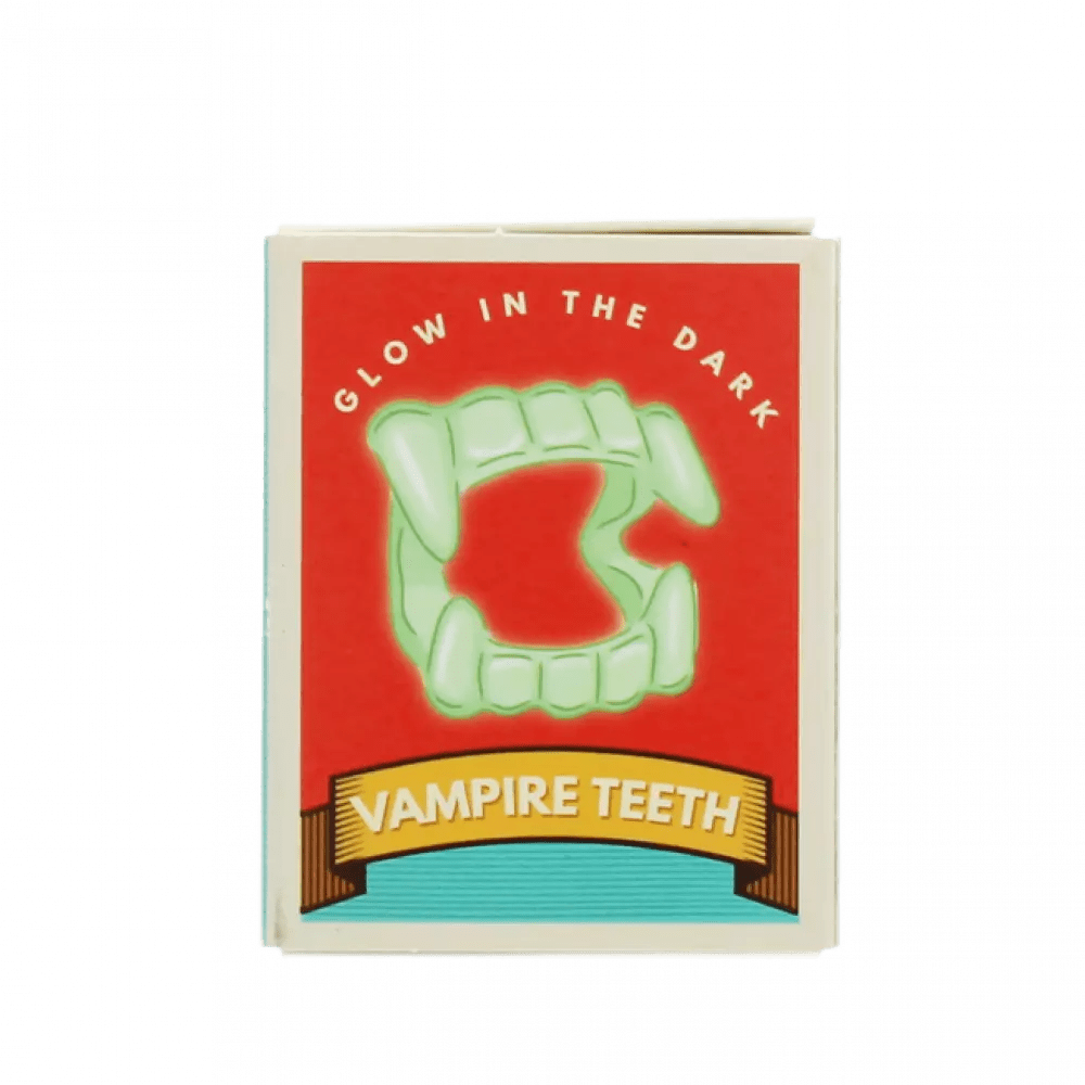 Glow in the dark Vampire Teeth - Verkleedaccessoires REX London - In den Olifant