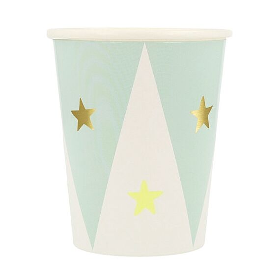 Feestbekers Circus Cups - Set Van 8