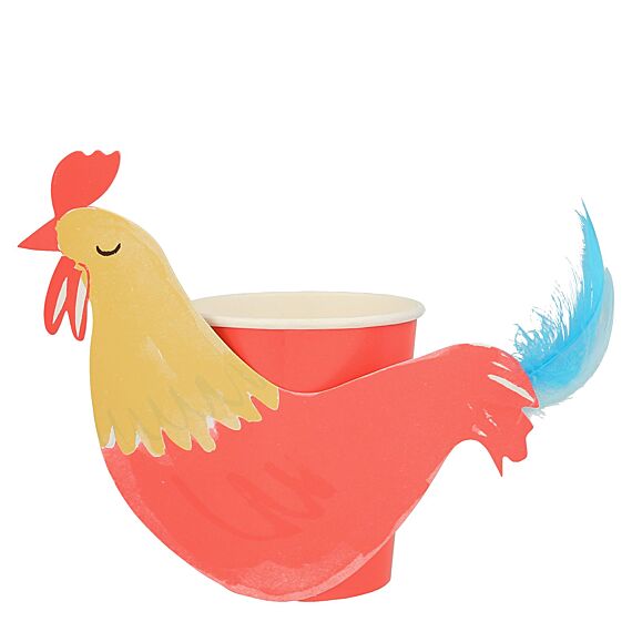 Rooster Cups