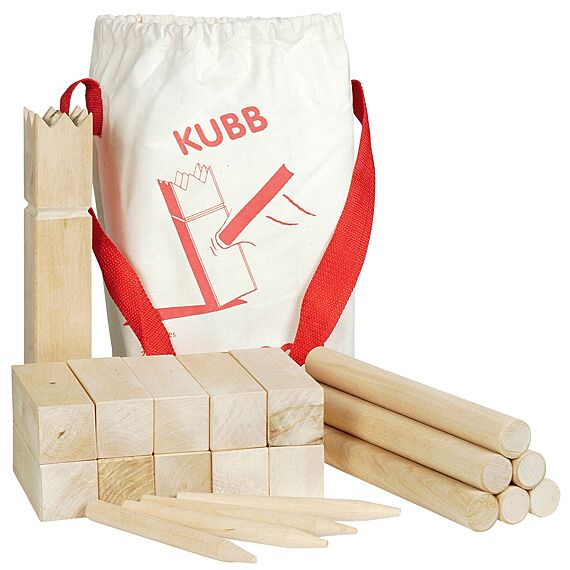 Houten Werpspel - Kubb Vikingschaakspel