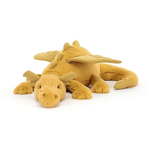 Knuffel Draak Golden Dragon Huge | 66 Cm