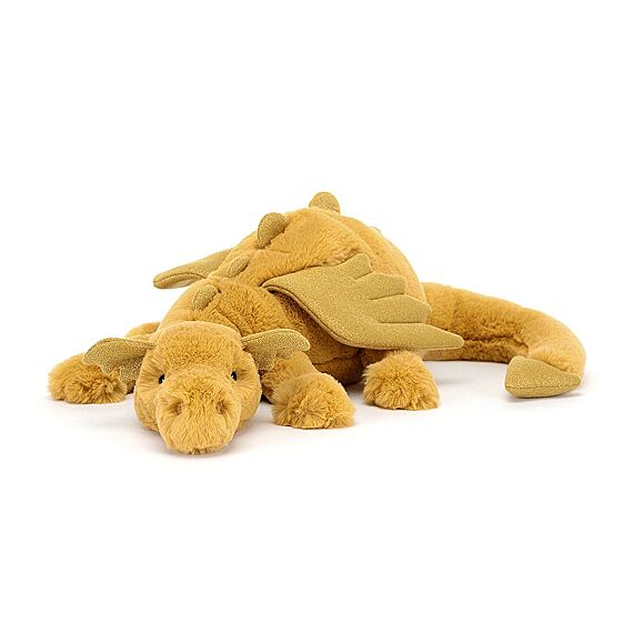 Knuffel Draak Golden Dragon Large | 50 Cm