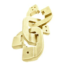 Mini Huzzle Cast Puzzle - Chain****** (gold)