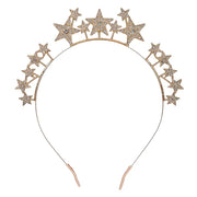 Gouden diadeem met sterren - Kate - Verkleedaccessoires Souza for kids - In den Olifant