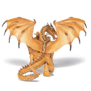 Gouden Tweekoppige Draak - Speelfiguren Papo - In den Olifant