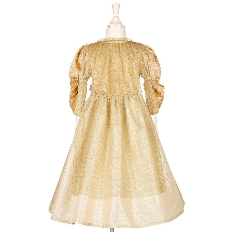 Gouden verkleedjurk - Frederique - Verkleedjurken Souza for kids - In den Olifant