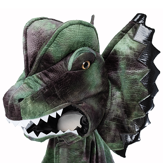 Dino Verkleedcape Met Klauwen - Grandasaurus Dilophosaurus