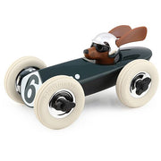 Groene Racewagen - Rufus Weller - Auto's en voertuigen Playforever - In den Olifant