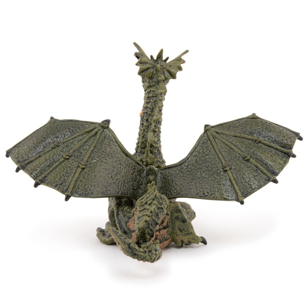 Groene Vuursluwende Draak - Speeldieren Papo - In den Olifant