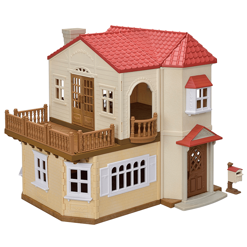 Groot Poppenhuis Met Geheime Speelkamer - Poppenhuizen en kastelen Sylvanian Families - In den Olifant