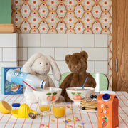 Grote beer kastanje bruin Arthur & Louison - 34 cm - Knuffelberen Moulin Roty - In den Olifant