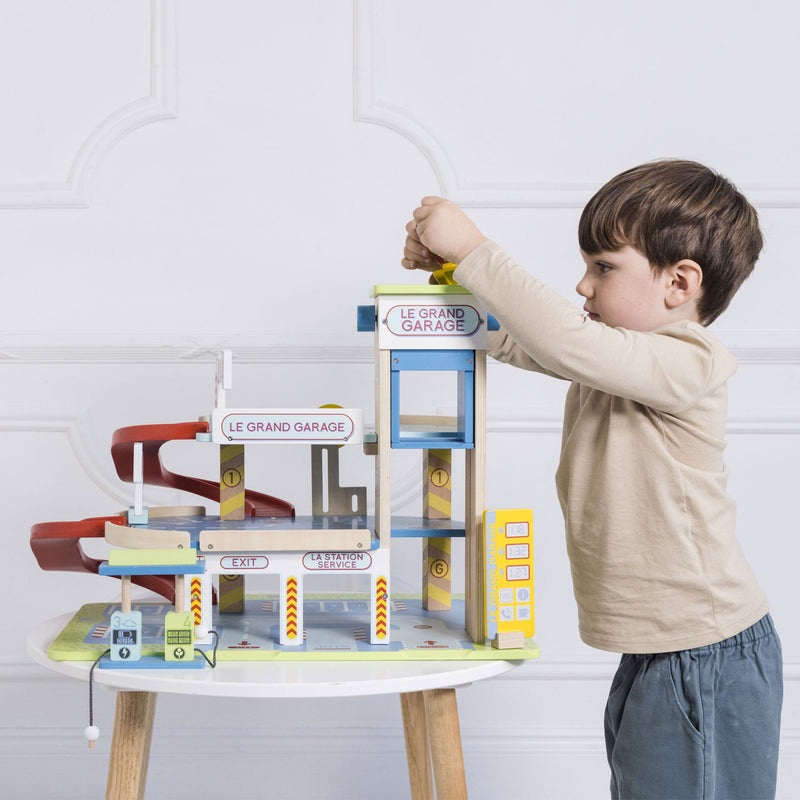 Grote houten garage - Speelgoedgarages Le Toy Van - In den Olifant