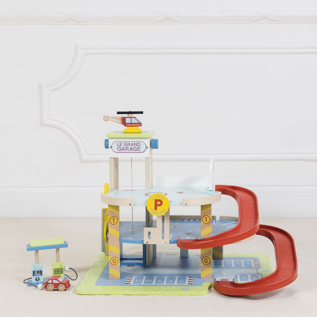 Grote houten garage - Speelgoedgarages Le Toy Van - In den Olifant