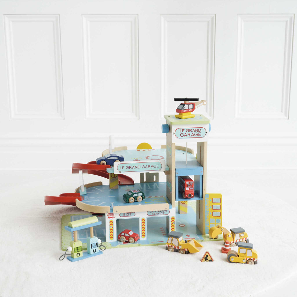 Grote houten garage - Speelgoedgarages Le Toy Van - In den Olifant