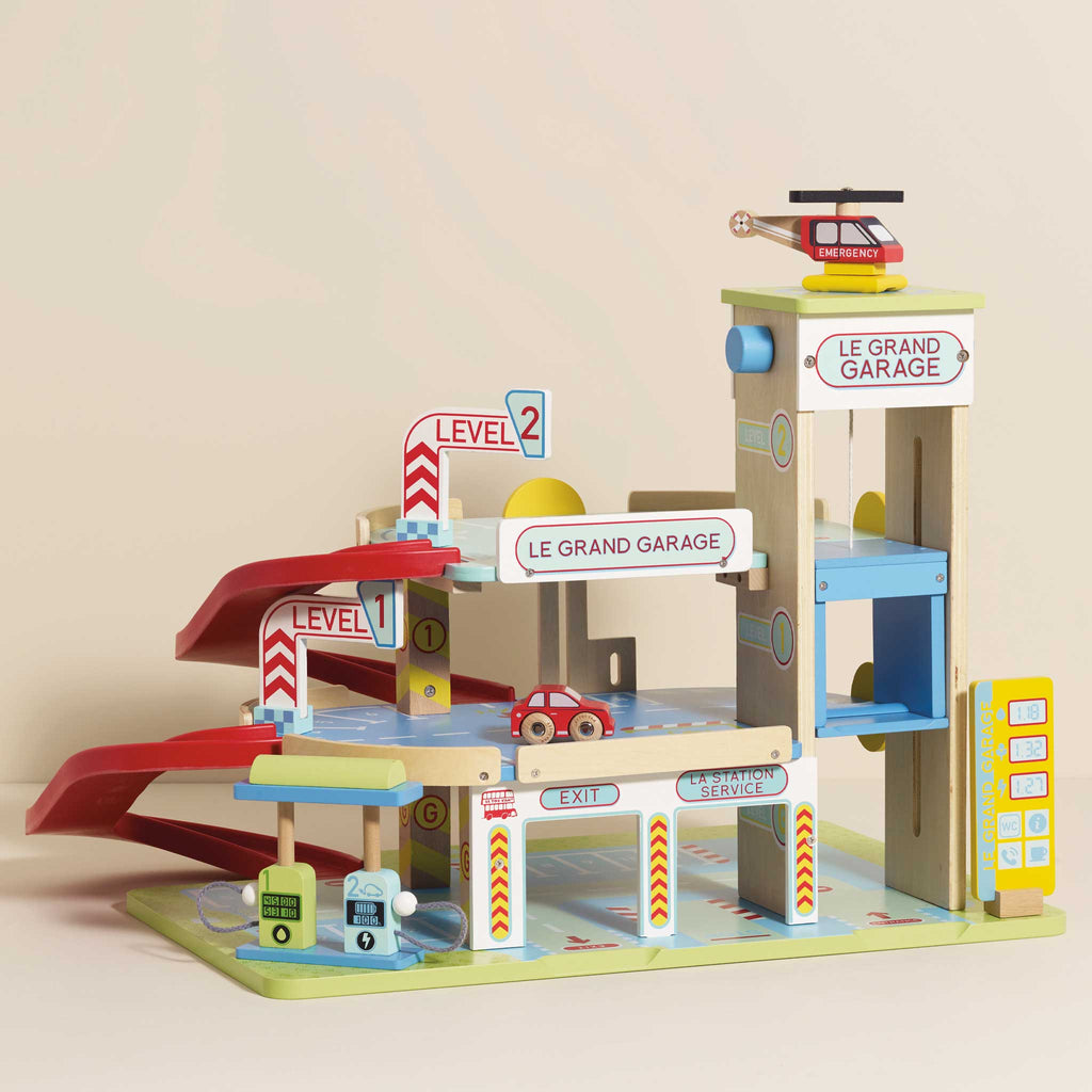Grote houten garage - Speelgoedgarages Le Toy Van - In den Olifant