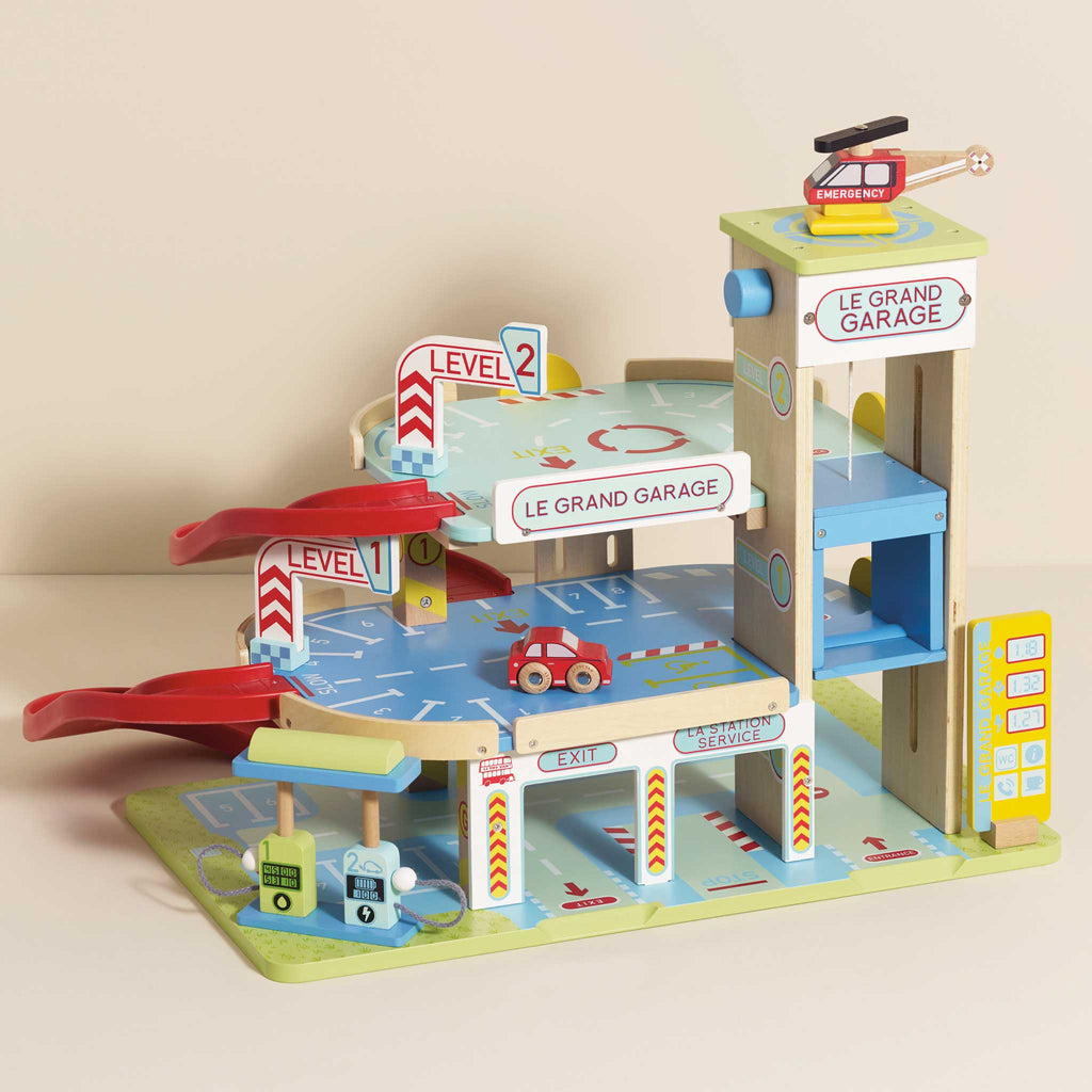 Grote houten garage - Speelgoedgarages Le Toy Van - In den Olifant
