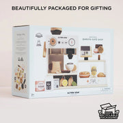 Grote houten koffiemachine - Barista Café Shop - Speelkeuken en winkeltje Le Toy Van - In den Olifant