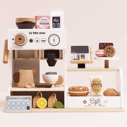 Grote houten koffiemachine - Barista Café Shop - Speelkeuken en winkeltje Le Toy Van - In den Olifant