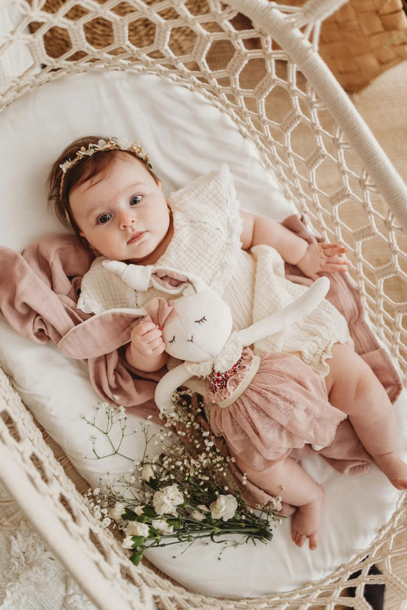 Grote knuffel Konijn Meisje - 50 cm - Konijnen Kikadu - In den Olifant