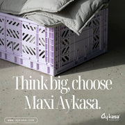 Grote Opbergmand Maxibox Foldable Crate Orchid - 60 x 40 x 22 cm - Opbergers Aykasa - In den Olifant