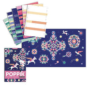Grote Pixel Poster + 1000 Stickers Constellation | 7 - 12 Jaar - Stickers en stickersets Poppik - In den Olifant