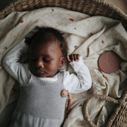 Grote tetradoek Dino - 120 x 120 cm - Tetradoeken Mushie - In den Olifant