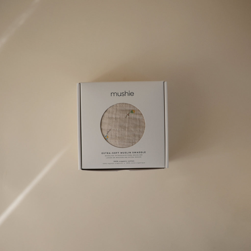 Grote tetradoek Kite - 120 x 120 cm - Tetradoeken Mushie - In den Olifant