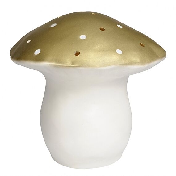 Grote Lamp Paddenstoel | Goud