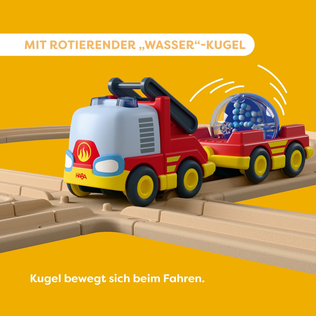 Haba Cars Brandweerset - set van 3 - Auto's en voertuigen Haba - In den Olifant