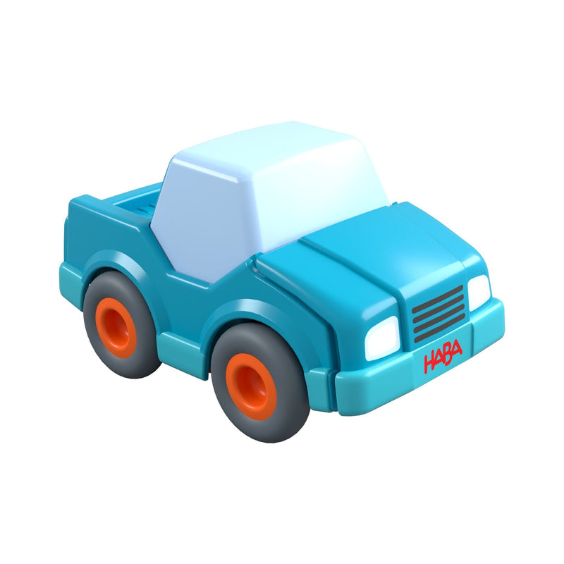 Haba Cars Crash Car Pick-up met crashfunctie - Auto's en voertuigen Haba - In den Olifant