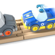 Haba Cars Crash set - set van 10 - Autobanen en verkeersborden Haba - In den Olifant