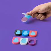 Hair Chalk Wicked - set van 6 haarkrijtjes - Kinderschmink en tattoos Omy - In den Olifant