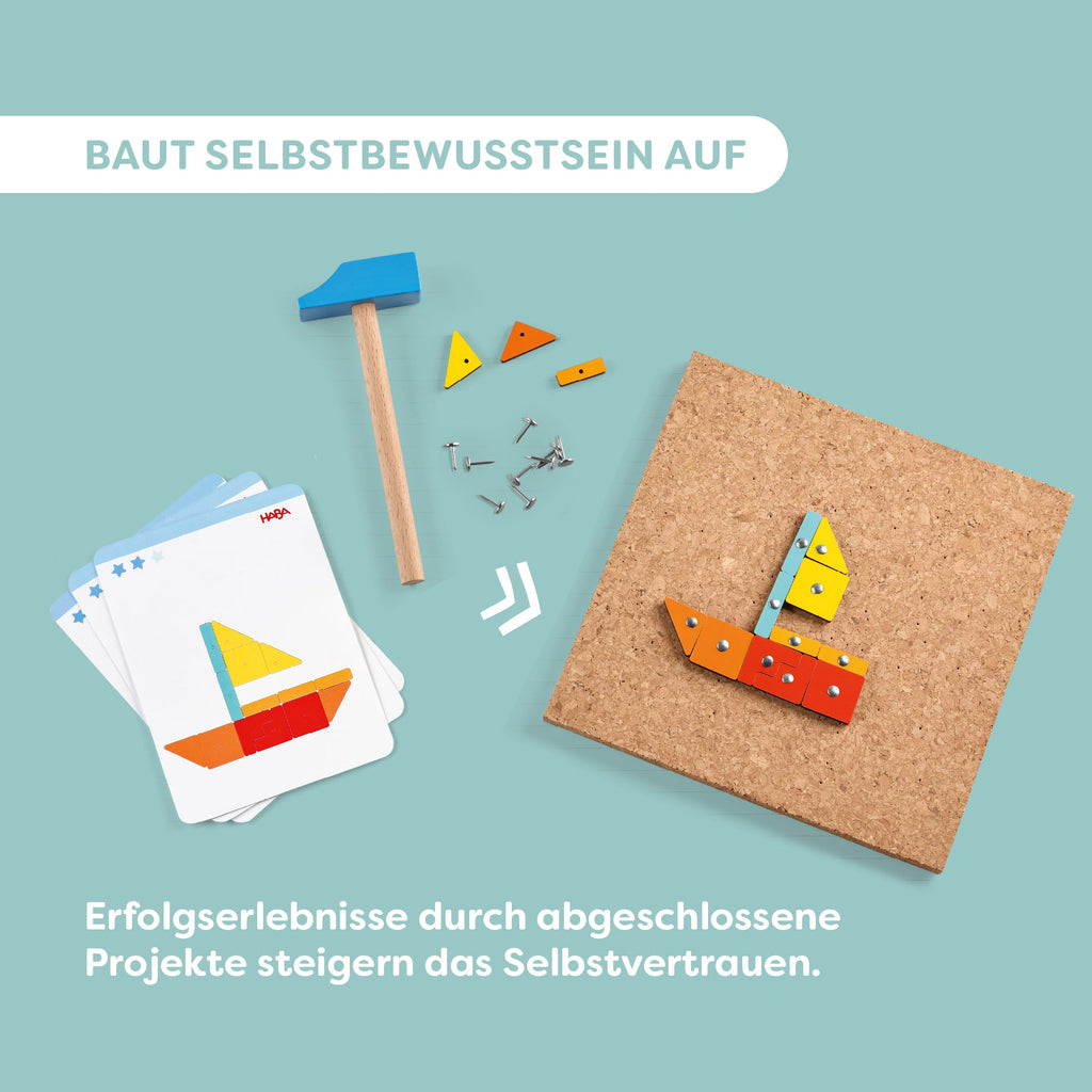 Hamertje tik Geovormen - Behendigheidspellen Haba - In den Olifant