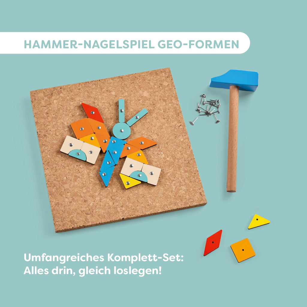 Hamertje tik Geovormen - Behendigheidspellen Haba - In den Olifant