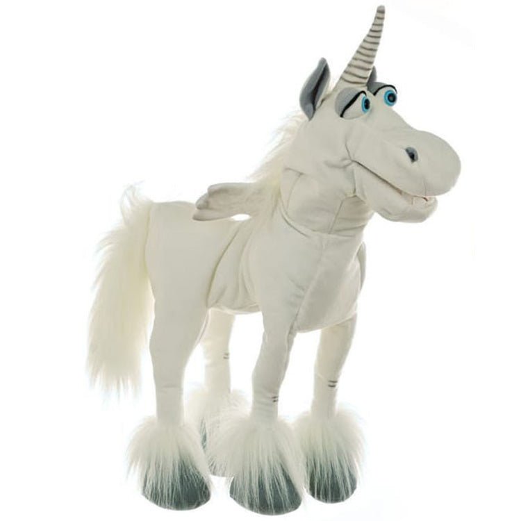 Handpop Elke das Einhorn - 45 cm - Handpoppen Living Puppets - In den Olifant