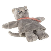 Handpop En Knuffeltje Kat | 34 Cm - Handpoppen Sterntaler - In den Olifant