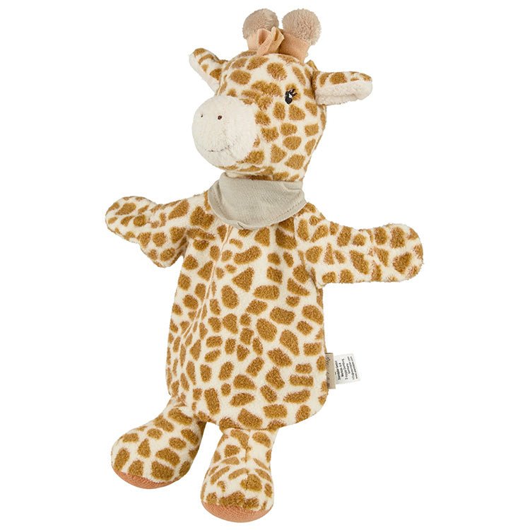 Handpop Giraf Kaya - 33 cm - Handpoppen Sterntaler - In den Olifant