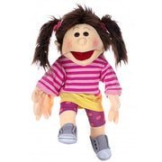 Handpop Kleine Finja - 45 Cm - Handpoppen Living Puppets - In den Olifant