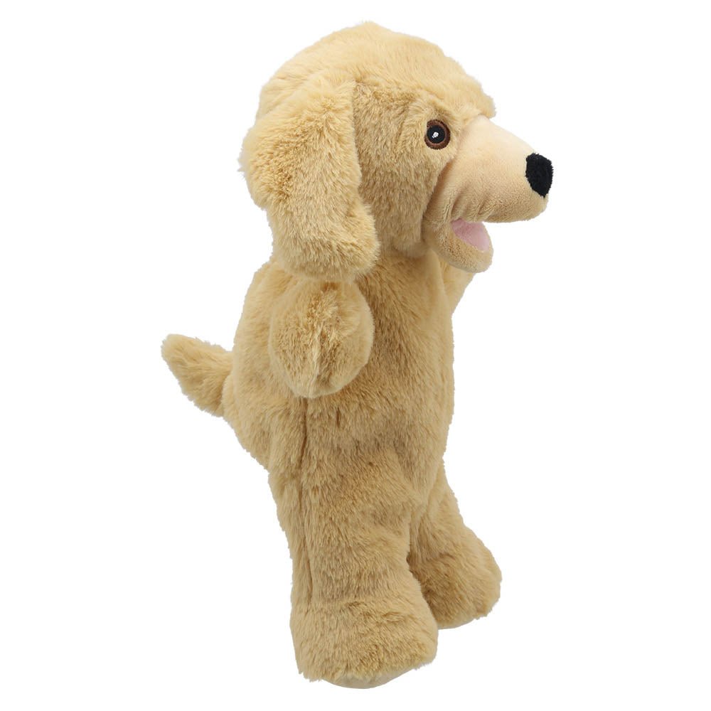 Handpop Knuffel Labrador - Eco Walking Puppets - Handpoppen The Puppet Company - In den Olifant