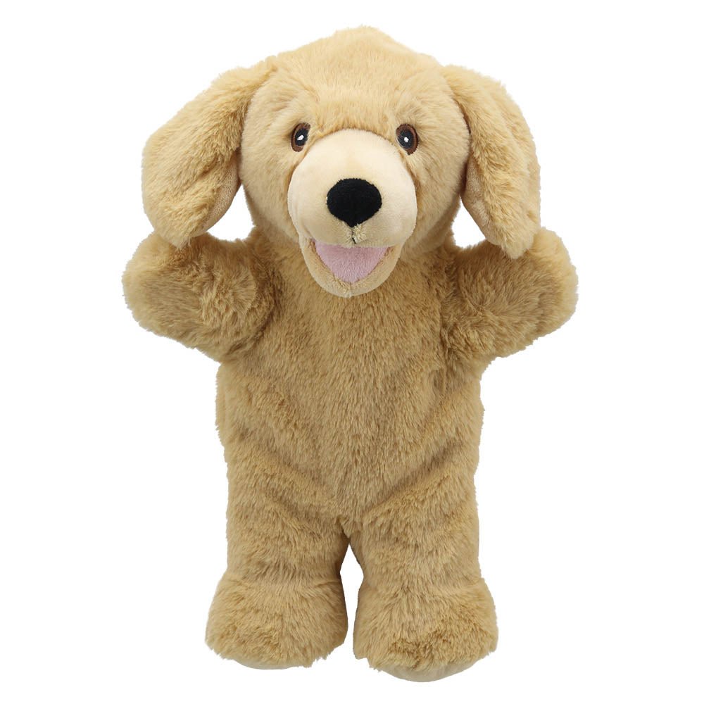 Handpop Knuffel Labrador - Eco Walking Puppets - Handpoppen The Puppet Company - In den Olifant