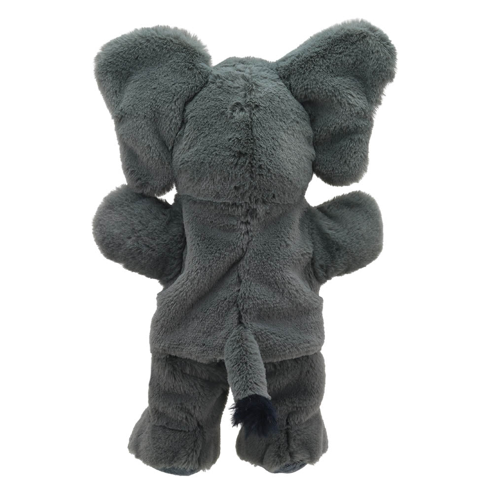 Handpop Knuffel Olifant - Eco Walking Puppets - Handpoppen The Puppet Company - In den Olifant