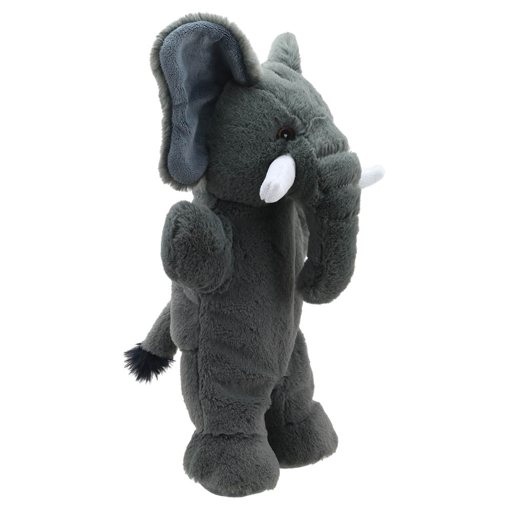 Handpop Knuffel Olifant - Eco Walking Puppets - Handpoppen The Puppet Company - In den Olifant