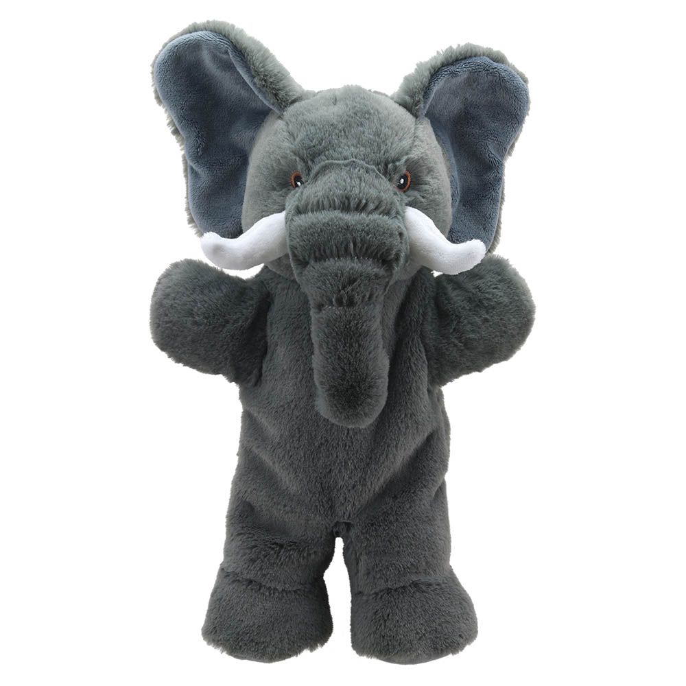Handpop Knuffel Olifant - Eco Walking Puppets - Handpoppen The Puppet Company - In den Olifant