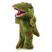 Handpop Knuffel T - Rex - Eco Walking Puppets - Handpoppen The Puppet Company - In den Olifant