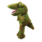 Handpop Knuffel T - Rex - Eco Walking Puppets - Handpoppen The Puppet Company - In den Olifant