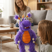 Handpop Ratschepü - 52 cm - Handpoppen Living Puppets - In den Olifant
